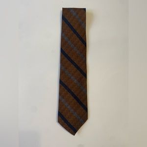 J. Z. Richard’s Vintage Silk Tie Brown Stripe